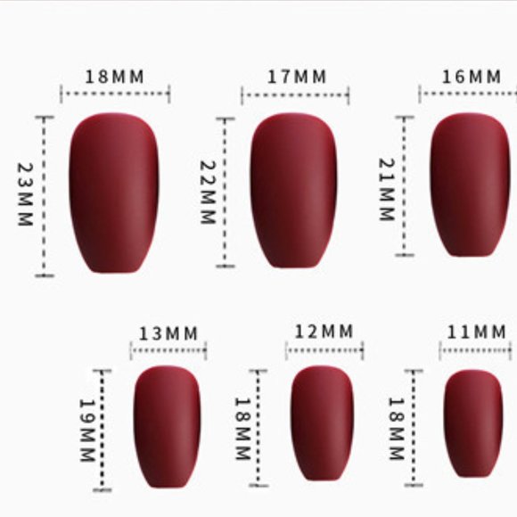 Butterfly Charm Press-on Nail Nude - Picture 5 of 7